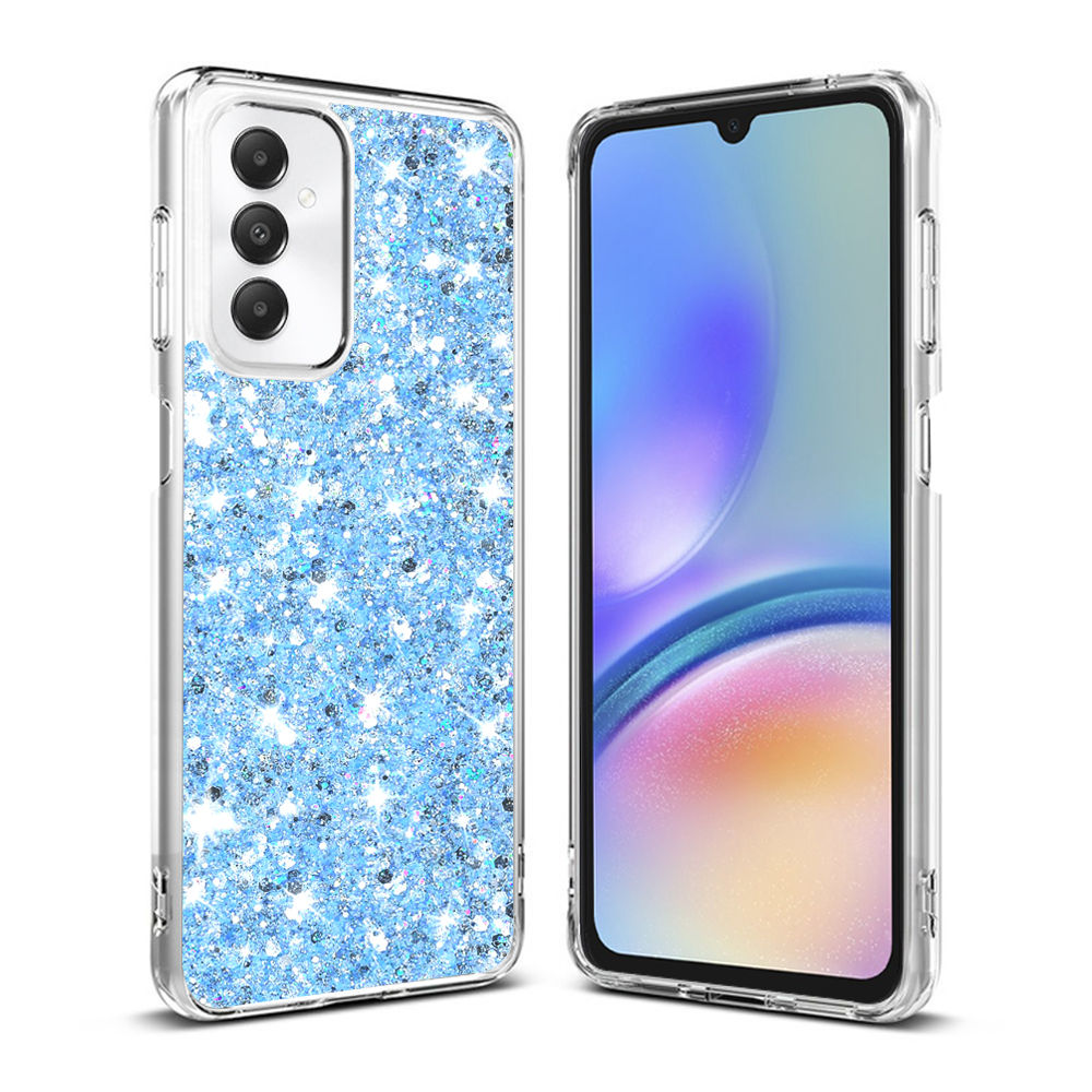 Sparkly Glitter - Samsung Galaxy A05s - Blue