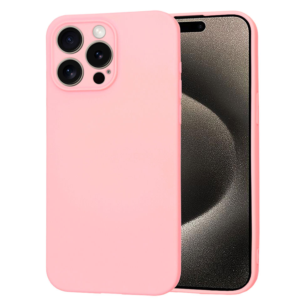 SoftFlex - iPhone 15 Pro Max - Chalk Pink