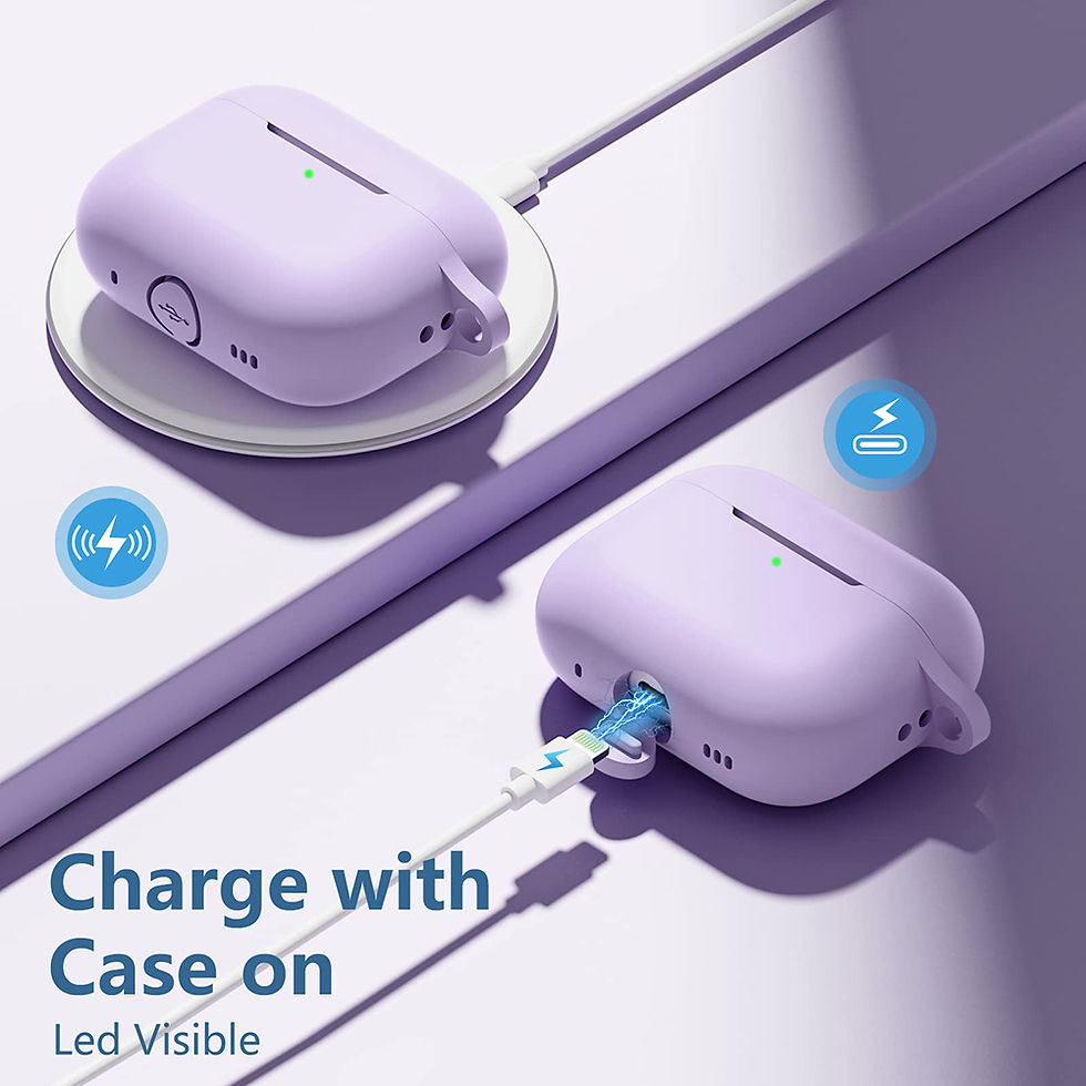 Μικρογραφία: Silicone Case - for Apple AirPods Pro 1 / 2 - Purple
