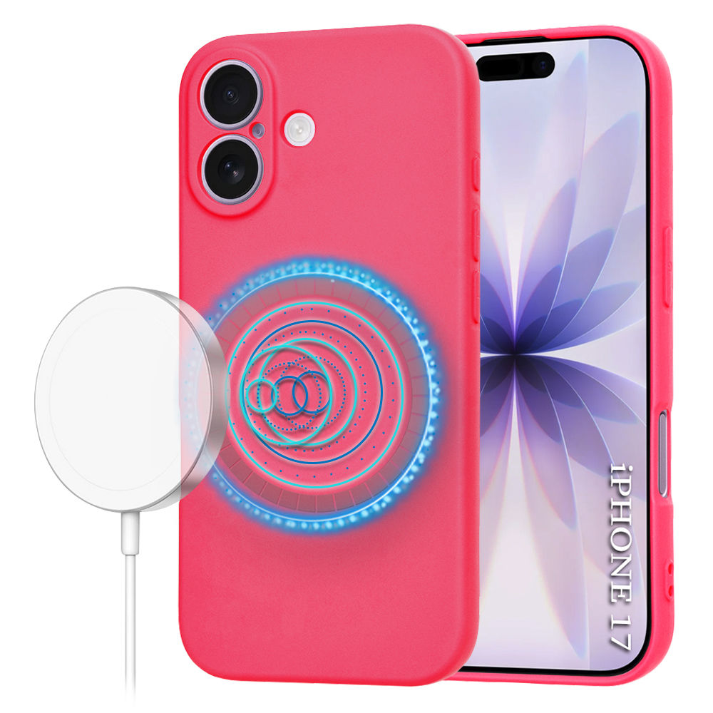 SoftFlex MagSafe - iPhone 17 - Hot Pink