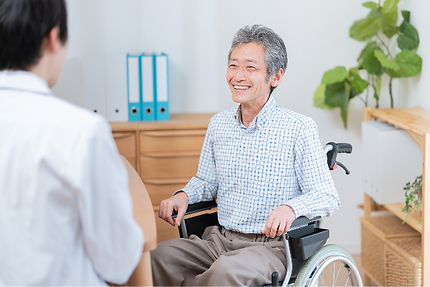往診や訪問診療は積極的に行なっています