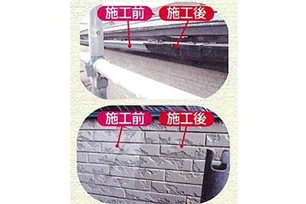 外壁を塗り替えるだけで住まいの寿命がのびます