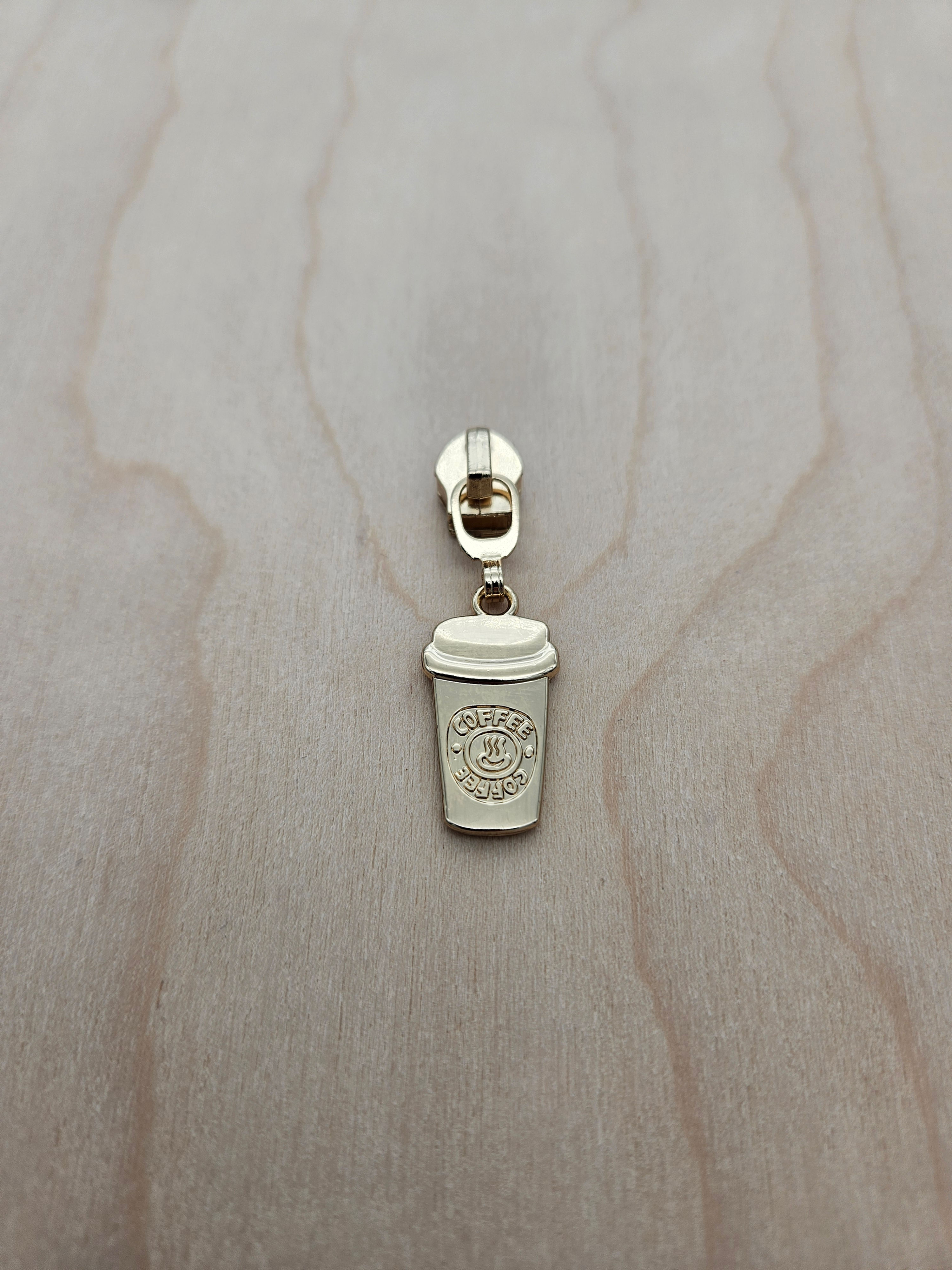 Coffee mug #5 zipper pull