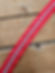 #5 Red tape with silver teeth