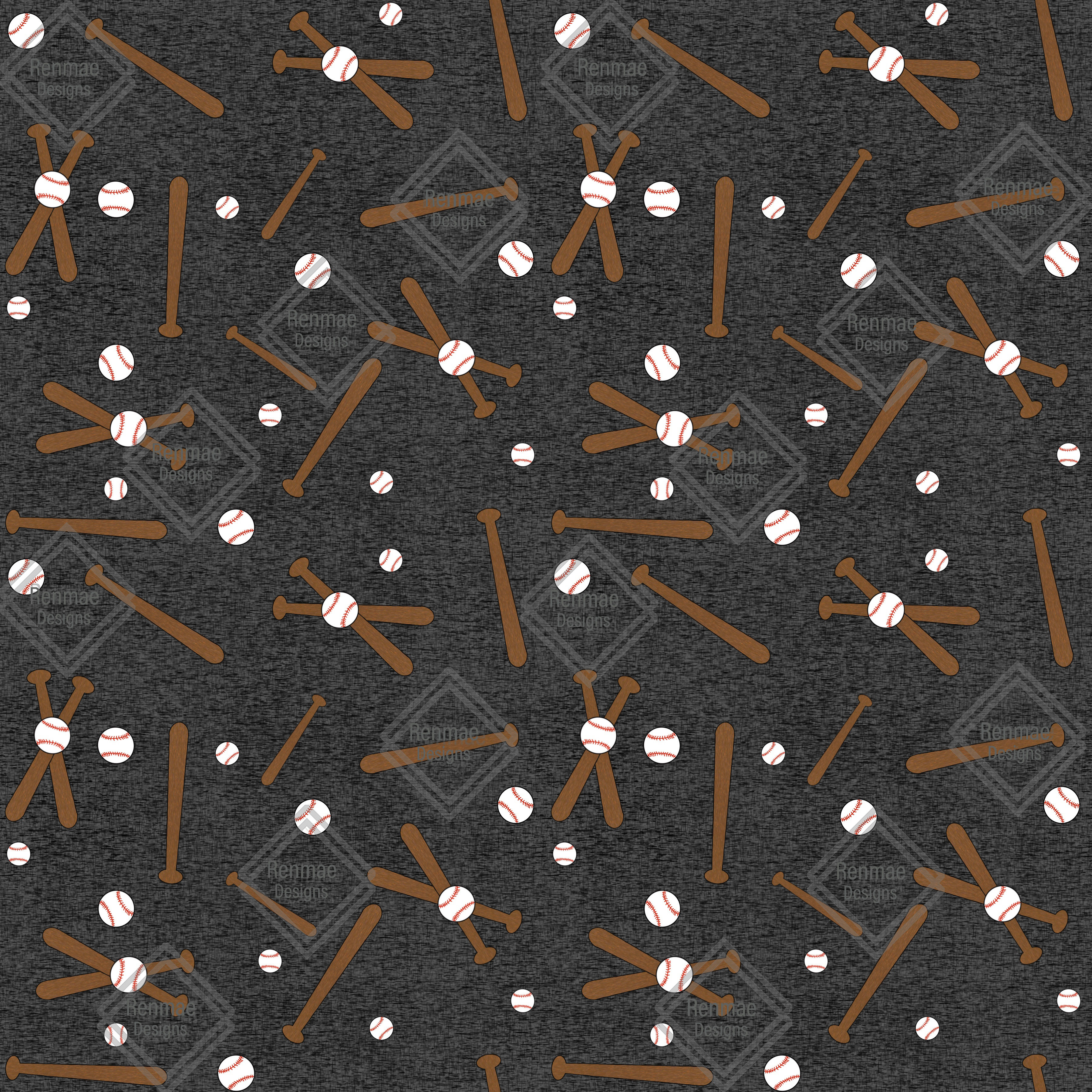 Cotton woven-Baseball toss-gray *small scale