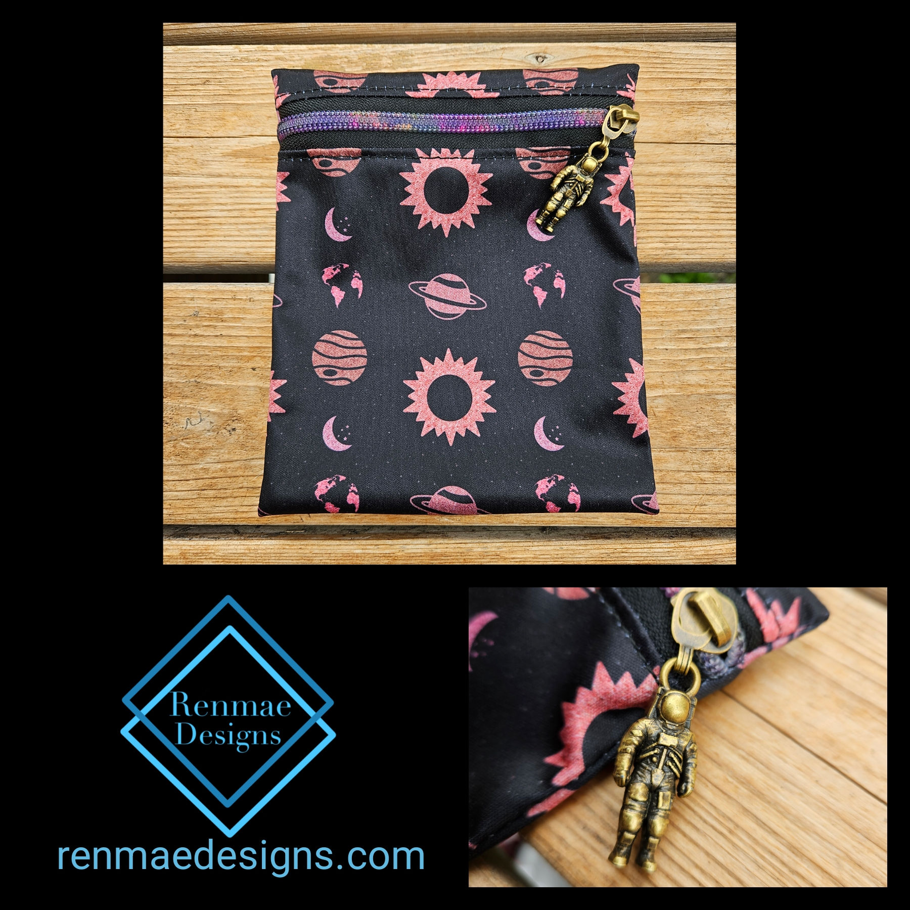 Pink space- snack bag kit