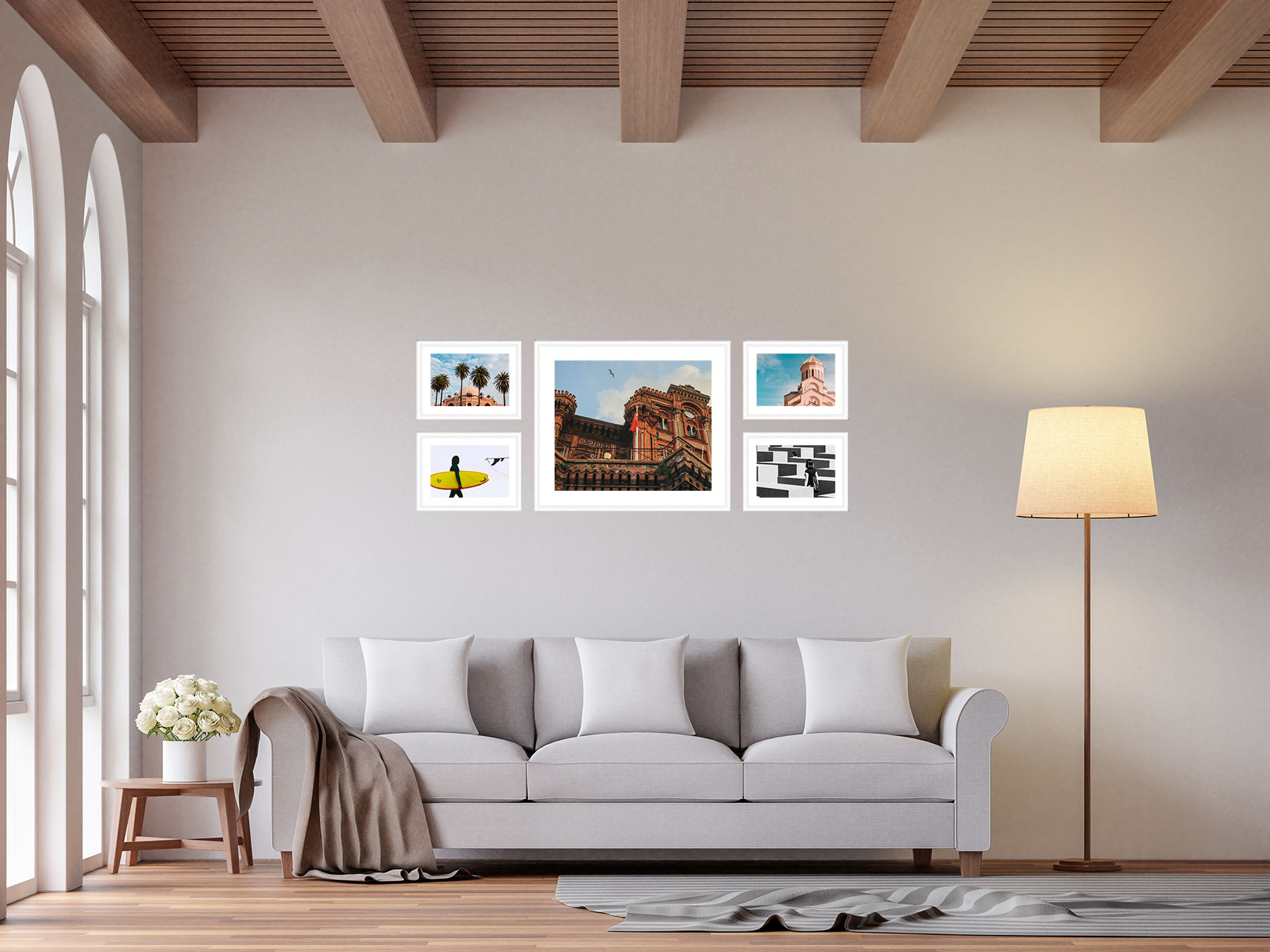 Photo Wall 5 (Multiple Sizes)