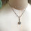 Thumbnail: 1930's Delicate Pendant Necklace