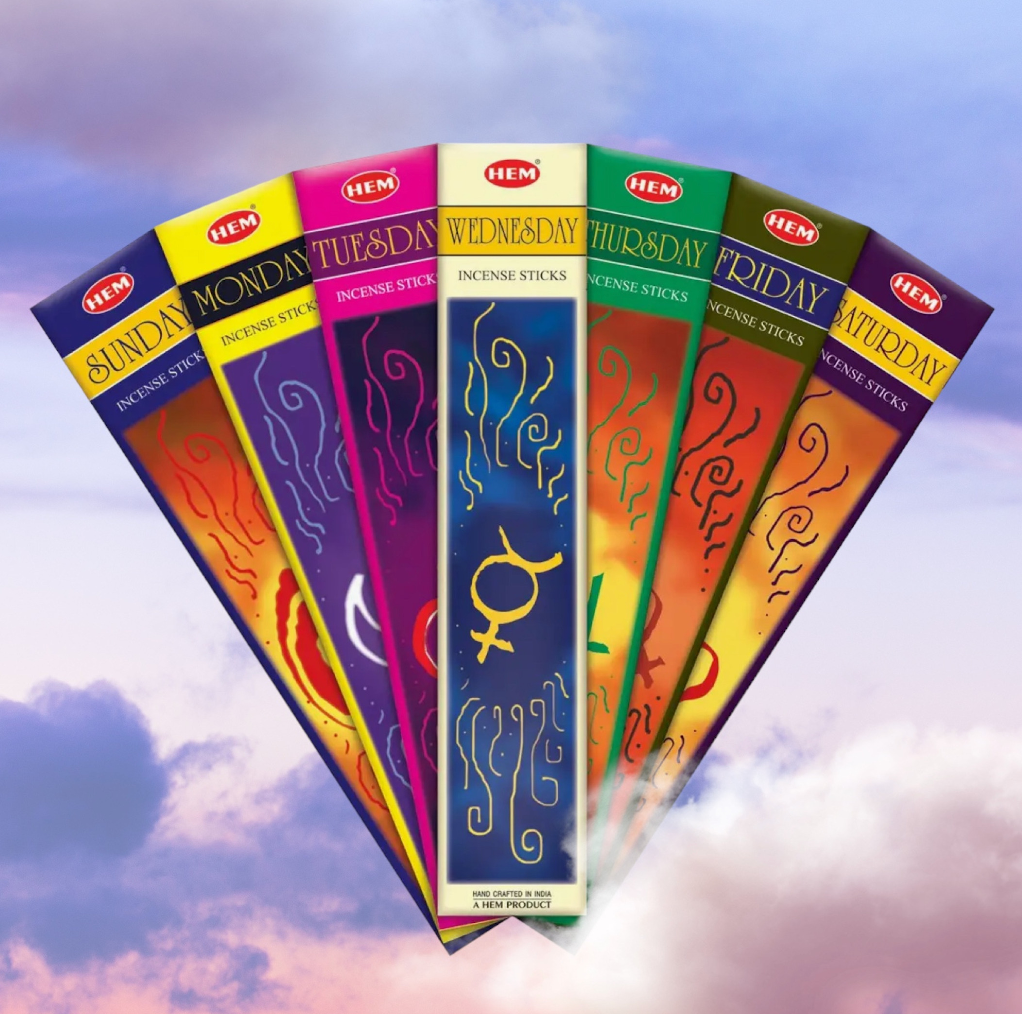 7 Days Incense Sticks- Planetary Magick to Help you Manifest your Desires!