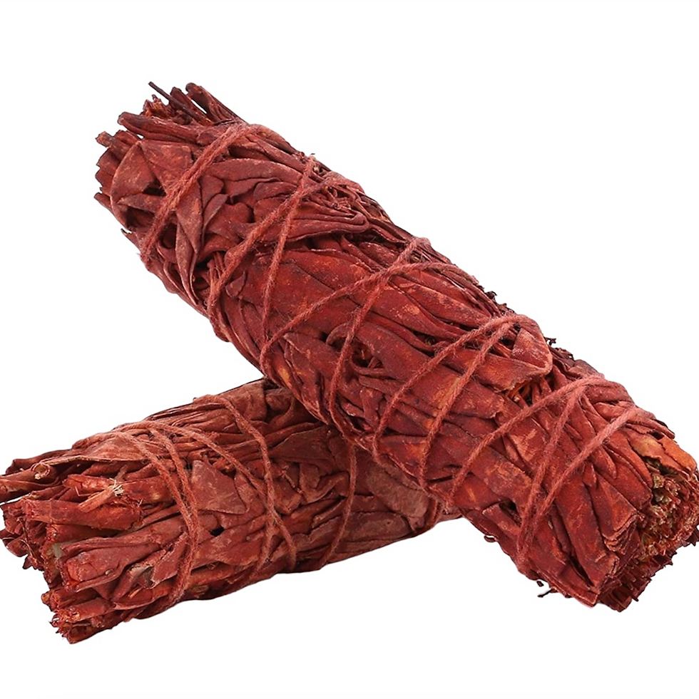 Dragons Blood Sage Smudge Bundle- Wands for Protection & Clearing Space