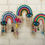 Thumbnail: Custom Made Rainbow Evil Eye Home Protection Wall Hanging