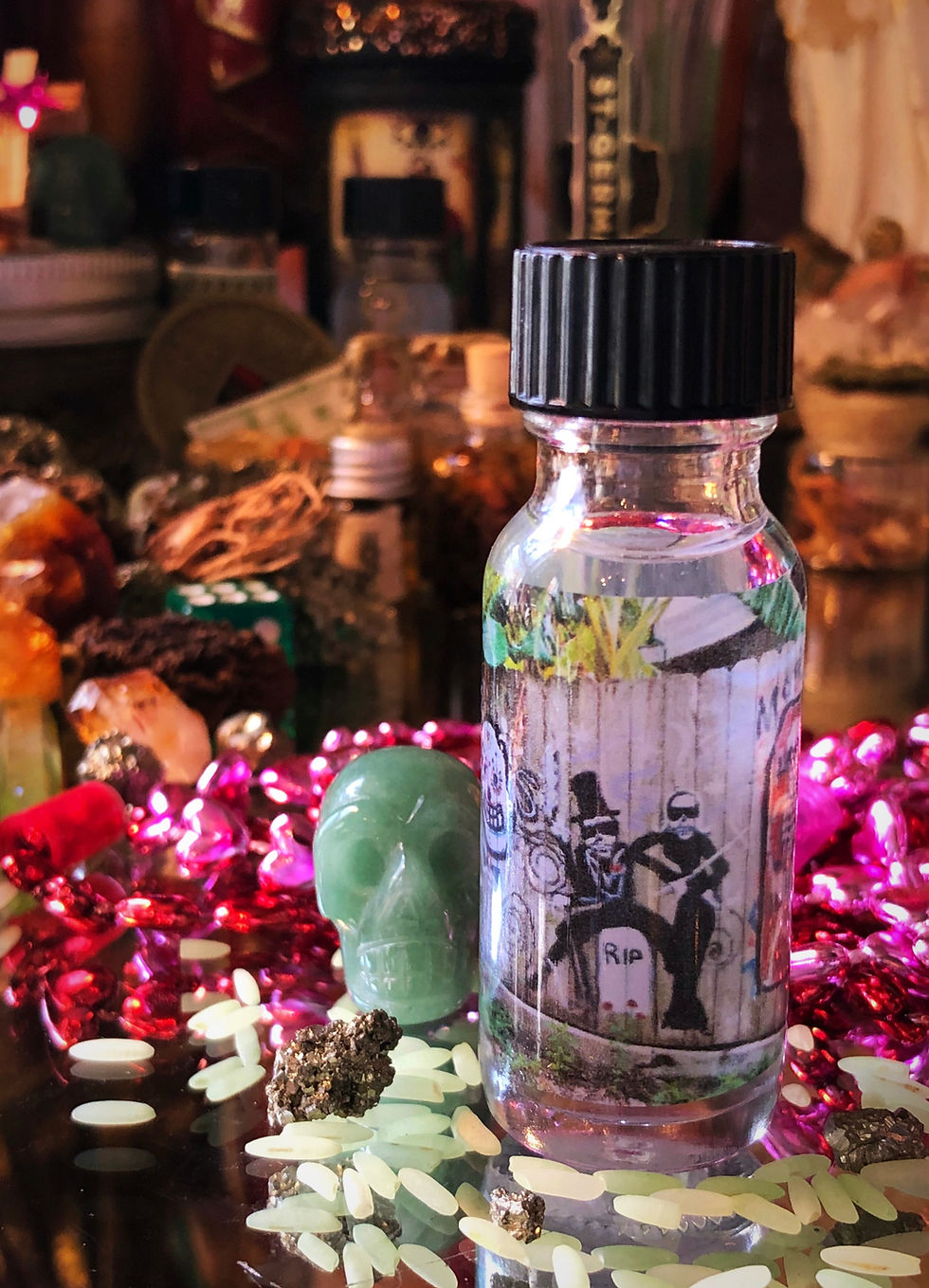 New Orleans Luck Oil-  Used to Bring Quick Lasting Luck in Money and Love, hoodoo, 7day candle, spell