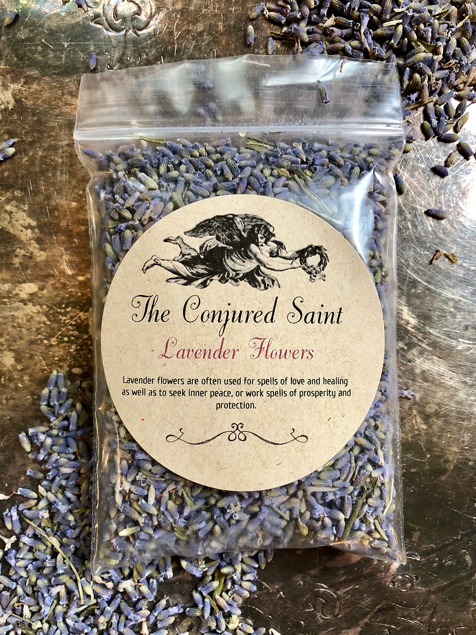 Thumbnail: Lavender Flowers Whole 2oz-  Love Spells, Attract Men, Money, Sleep, Hoodoo, Wicca, pagan, spells, folk magic