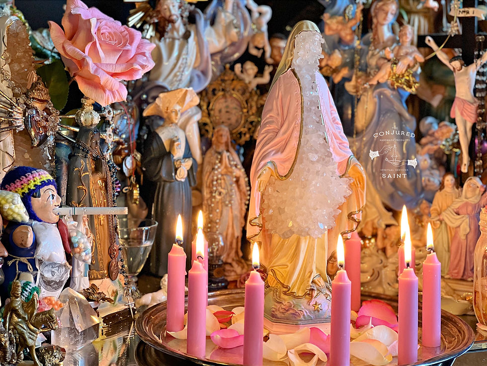 Thumbnail: Our Lady of Lourdes -Feast Day FEB 11th- Candle & Petition- Miracles