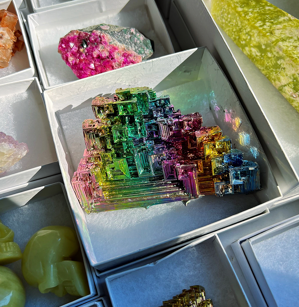 Thumbnail: Bismuth Crystal- Stimulates Energy, Vitality and Can Help you Achieve your Goal