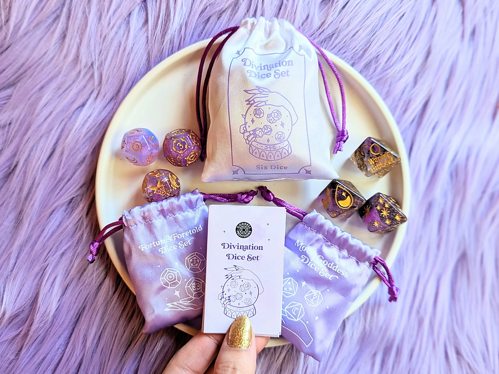 Thumbnail: Divination Dice Set | Goddess Provisions