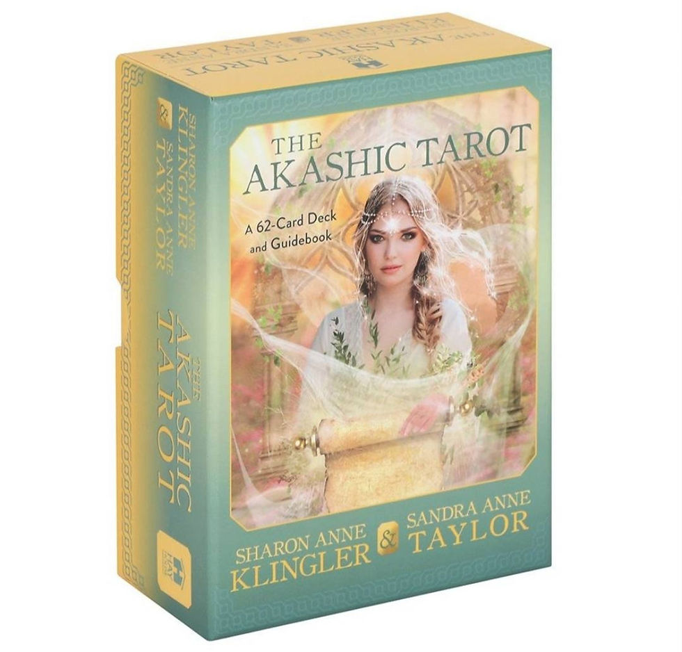 The Akashic Tarot: A 62-Card Deck and Guidebook (Cards) + FREE GIFT