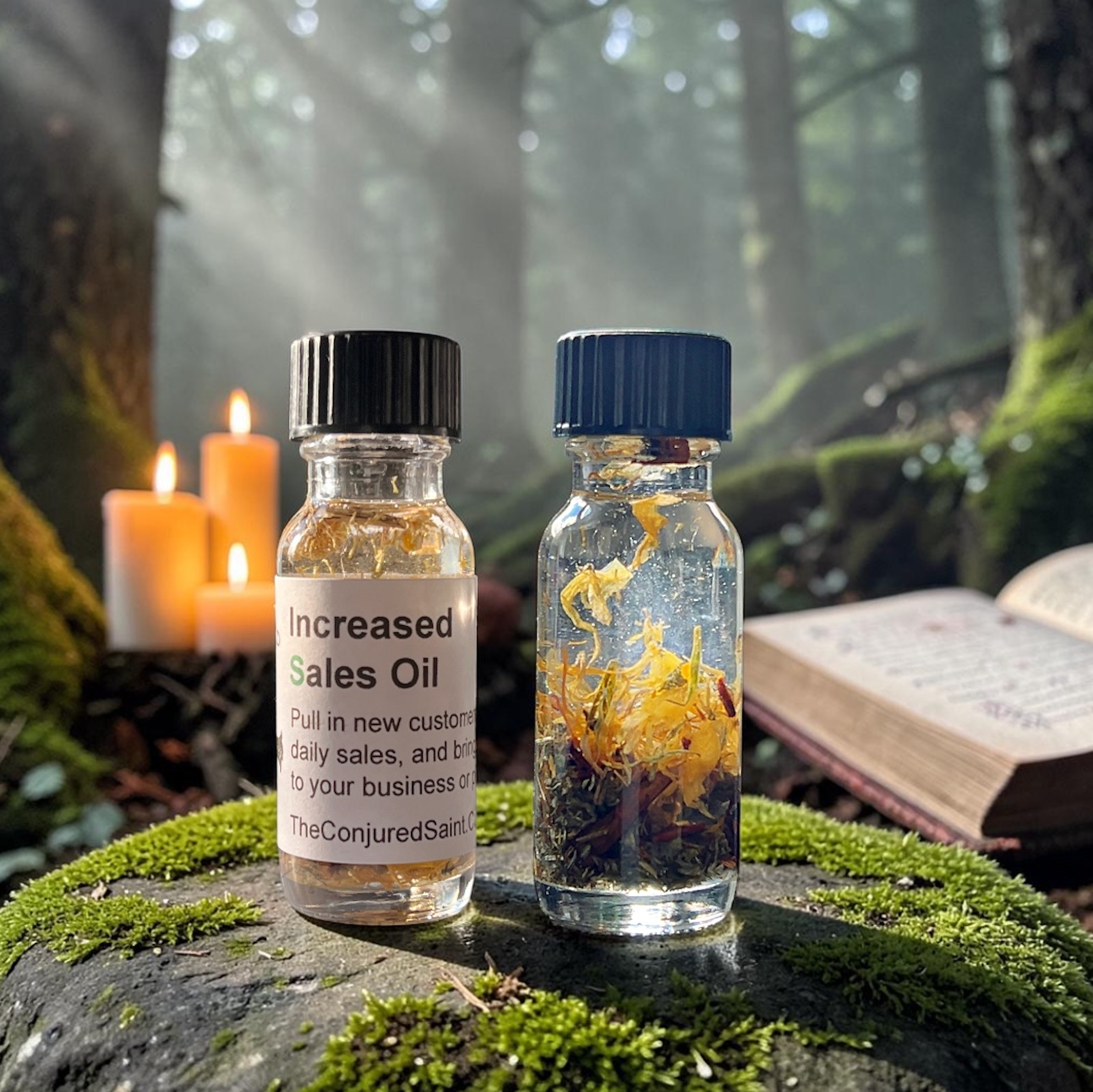 Increased Sales Oil - Boost Daily Sales, New Customers, Repeat Spending, Etc