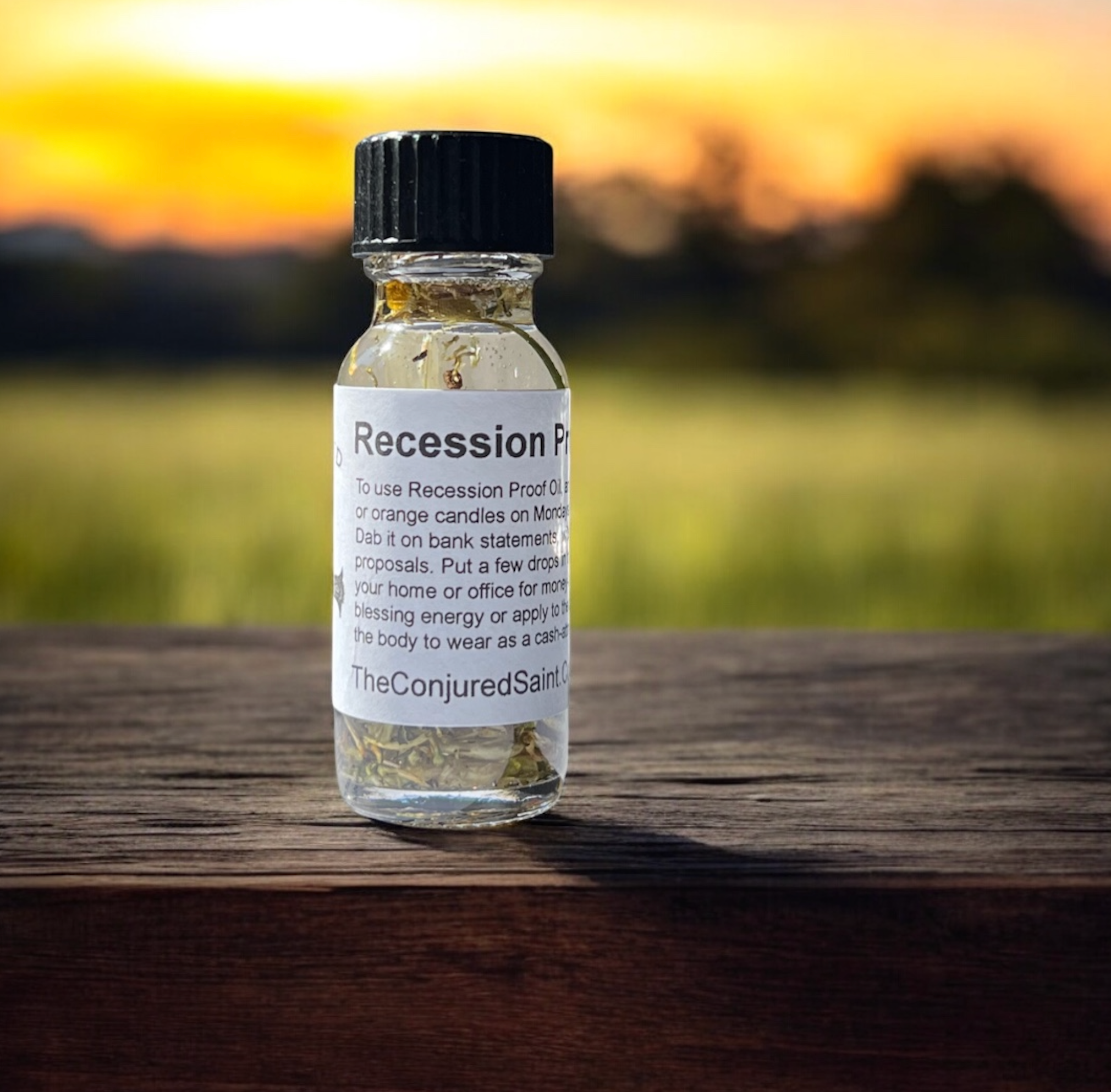 Recession Proof Oil- Home Blessing, Money Drawing, Business Success, Financial