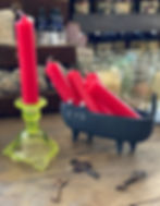 Red COUCH Spell Candle- Sexuality, Lust, Love, Passion, Vitality, Power, Love