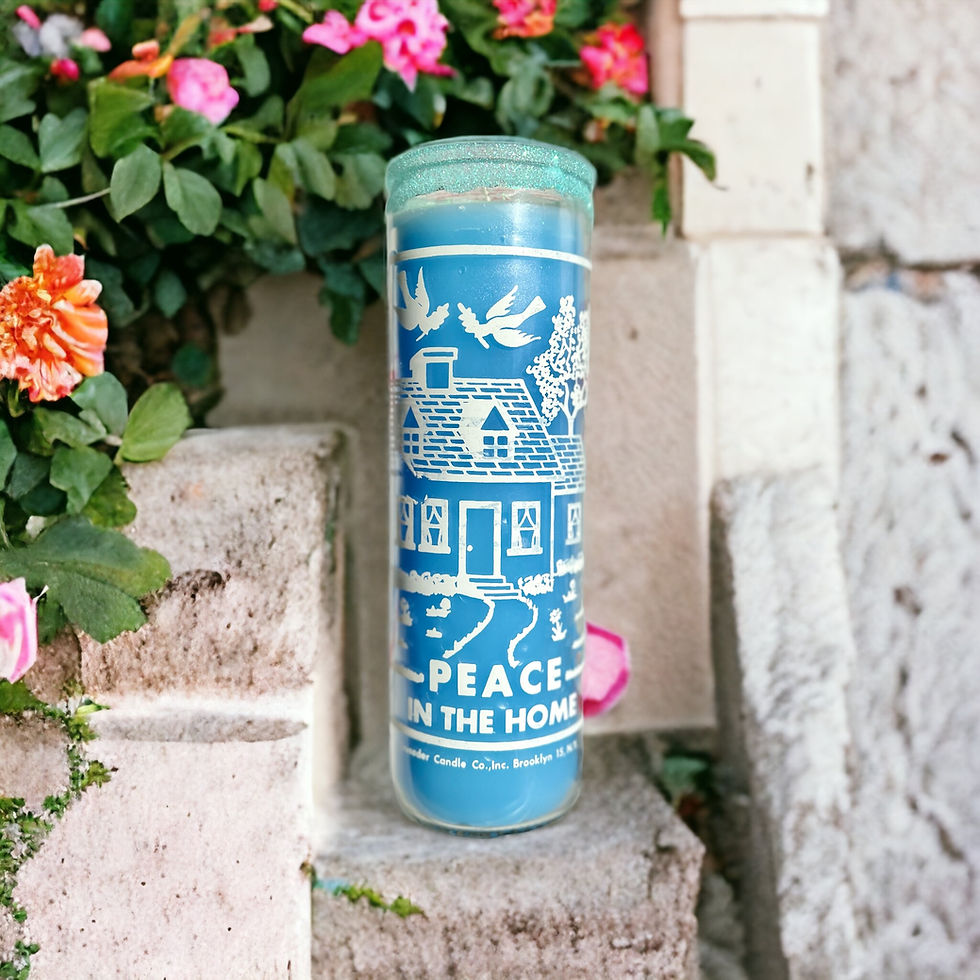 Peace in the Home Ritual Candle- Serenity, Peace, and Protection in Your Home