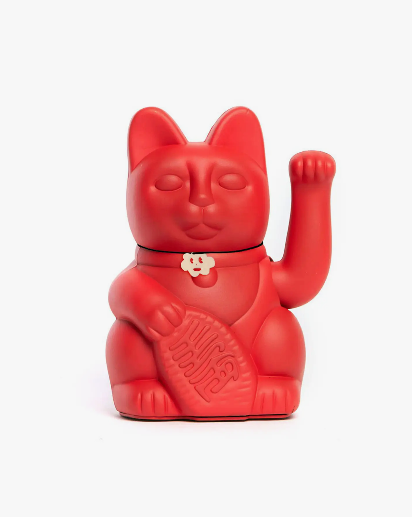 Lucky Cat - Maneki Neko - Red - Fortune Cats- Extra Sales, Money & Love.