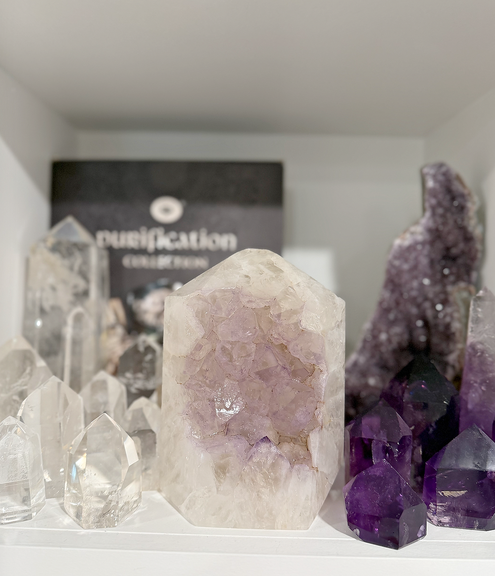 Amethyst Portal Tower - Spiritual Growth, Divine Connection, Protection Etc..