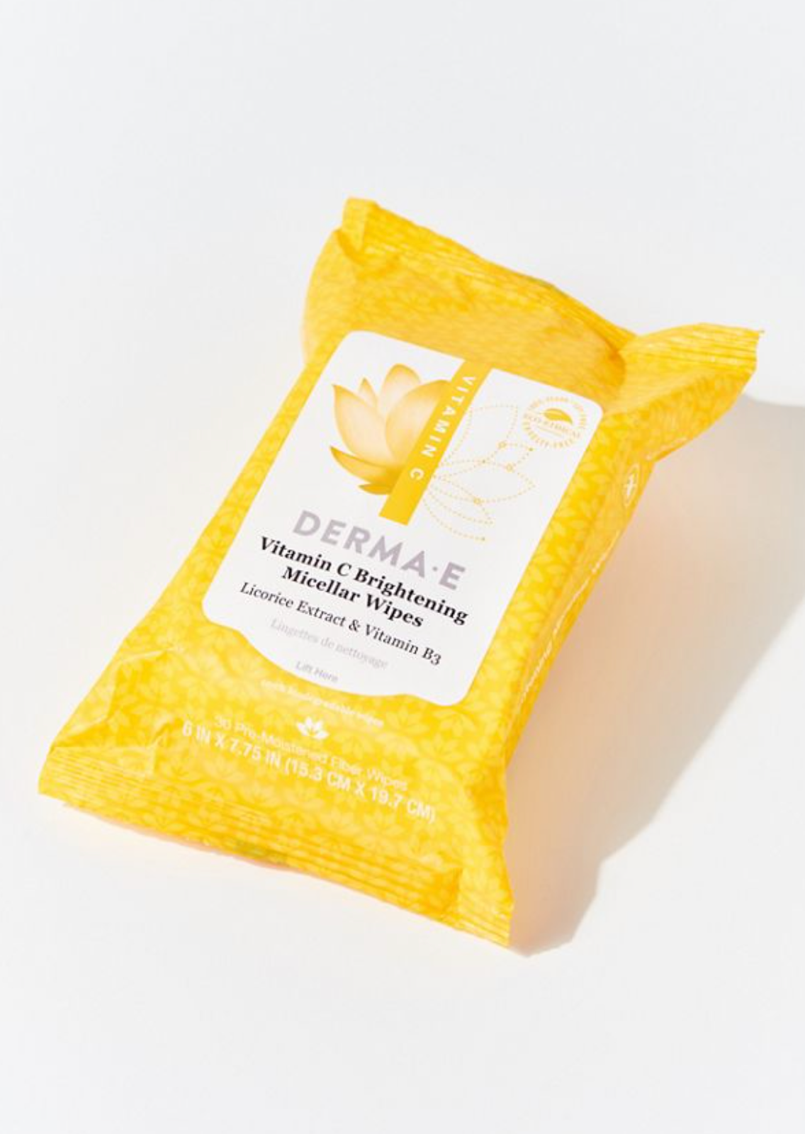 DERMA E Vitamin C Brightening Glow Micellar Wipes