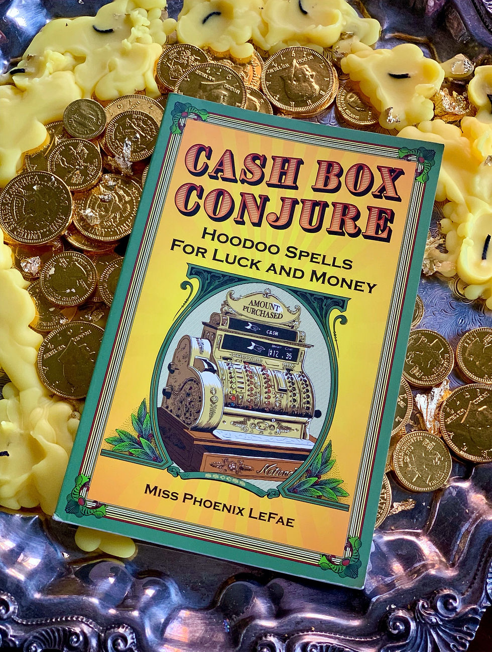 Cash Box Conjure Book + FREE GIFT Hoodoo Spells For Luck And Money