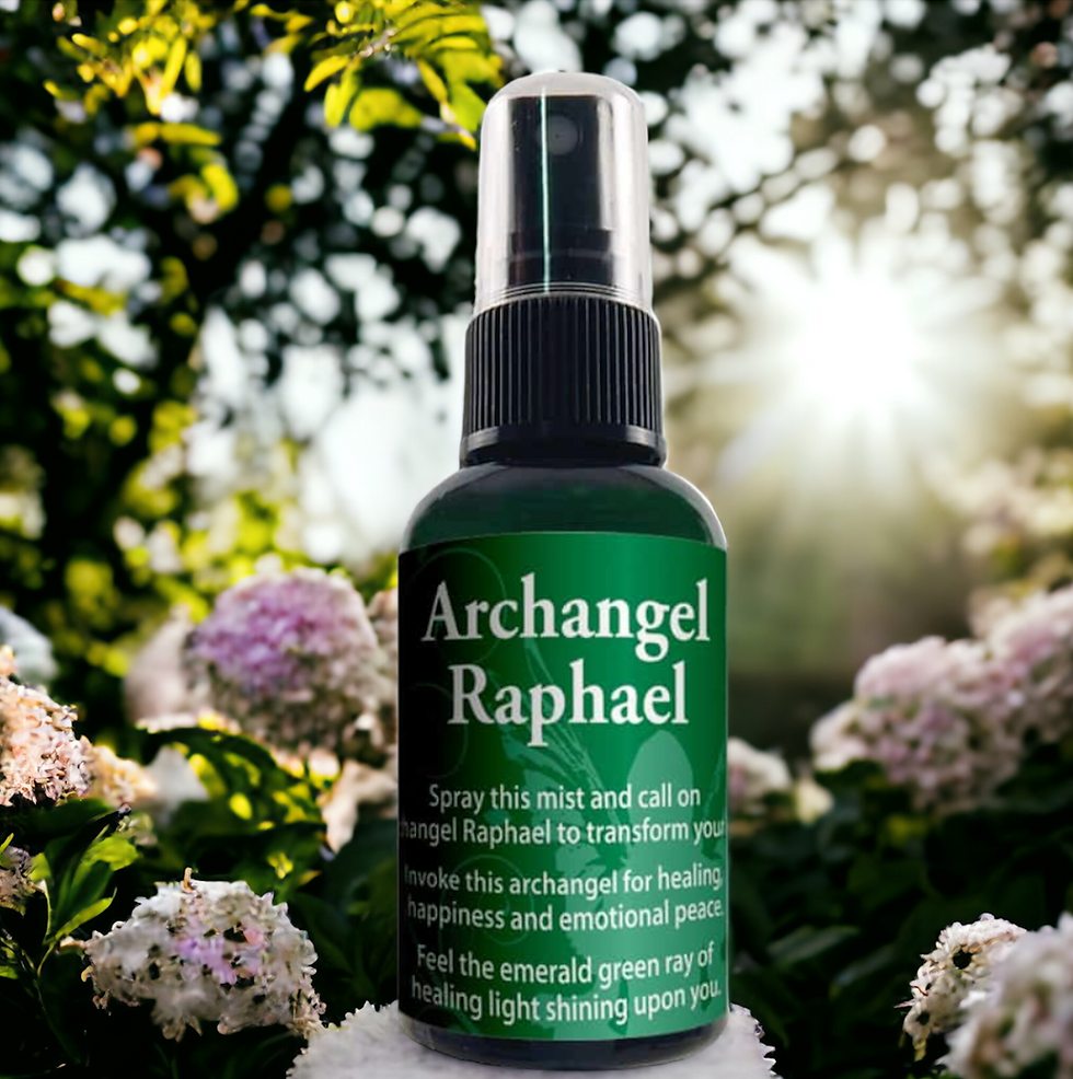Archangel Raphael Spray- Emerald Green Ray of Healing Light.