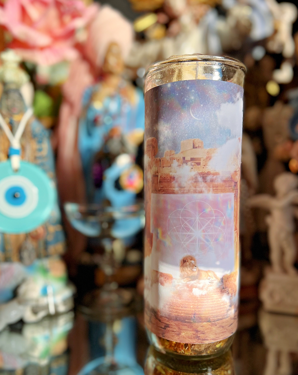 Thumbnail: Lion's Gate Portal Candle - 888, Fast Luck, Success, Manifestation