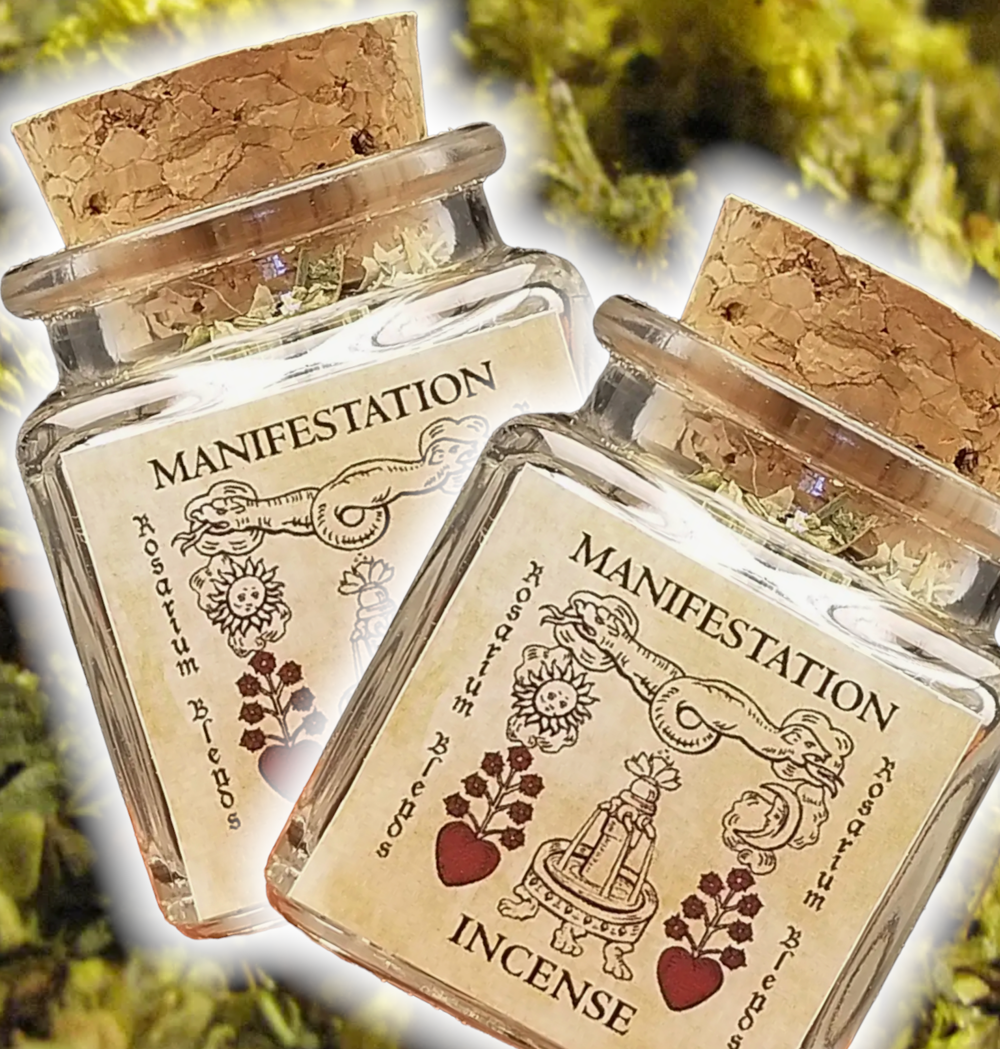 Manifestation Ritual Incense By Rosarium Blends