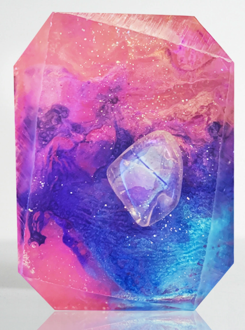Moment of Gratitude- Crystal Infused Soap- Angel Aura
