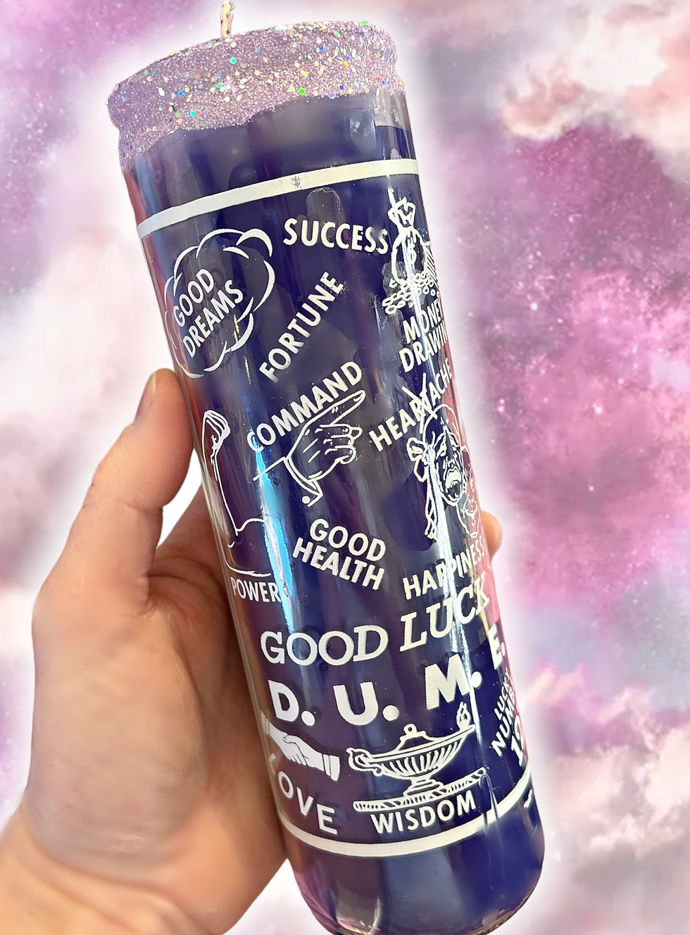 Good Luck Ritual Candle- Good Luck, Good Fortune, Lucky You!