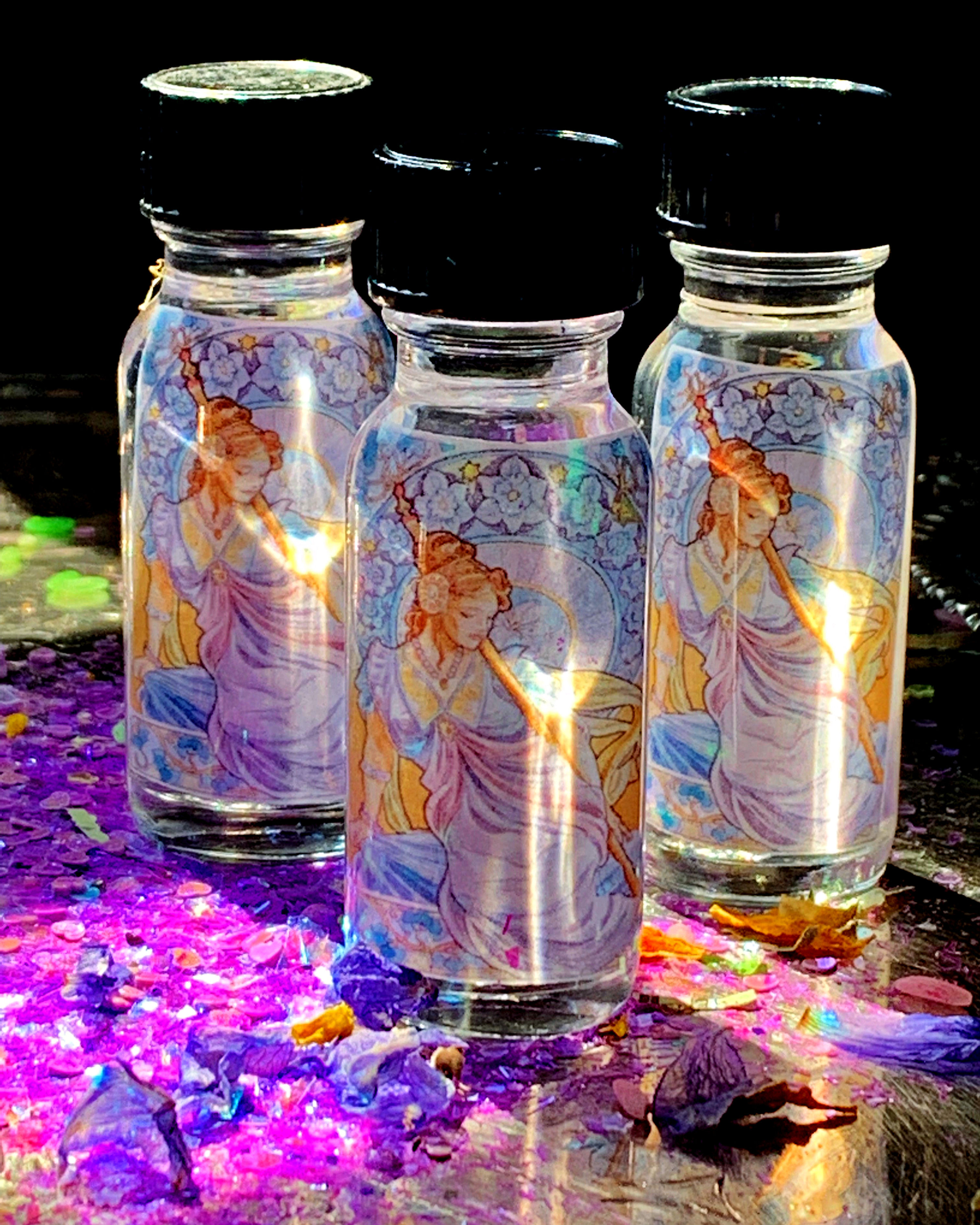 Queen of Wands Oil-  Passion and Drive , Business, Finance, Purging