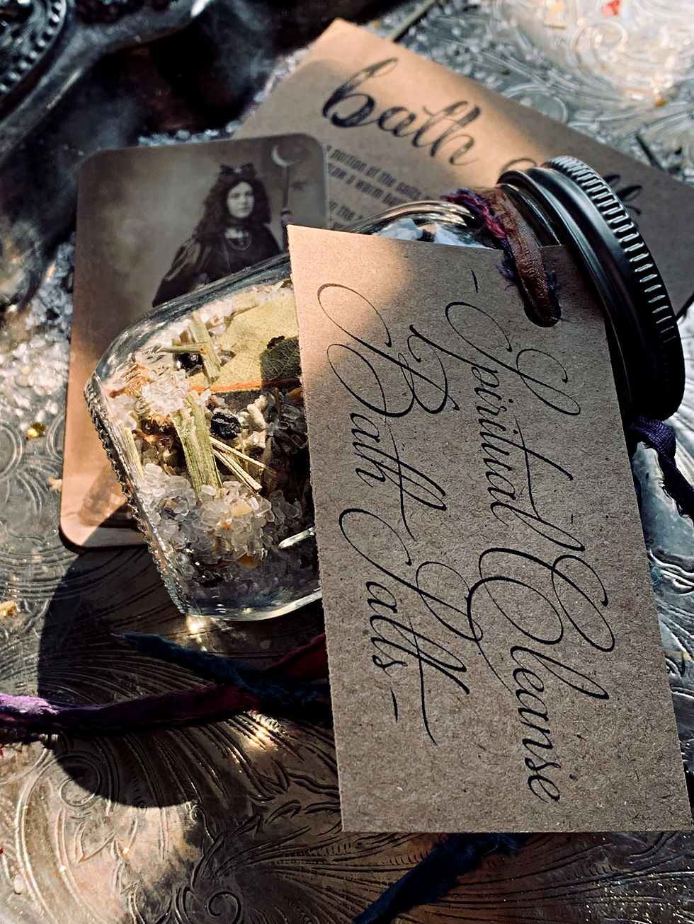 Spiritual Cleanse Bath Salts - Evil Eye Removal, Aura, Spiritual Debris