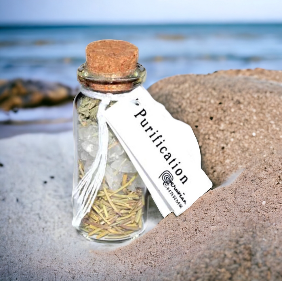 Purification Spell Bottle- Cleansing, Purifying, Banishing & Negative Energy
