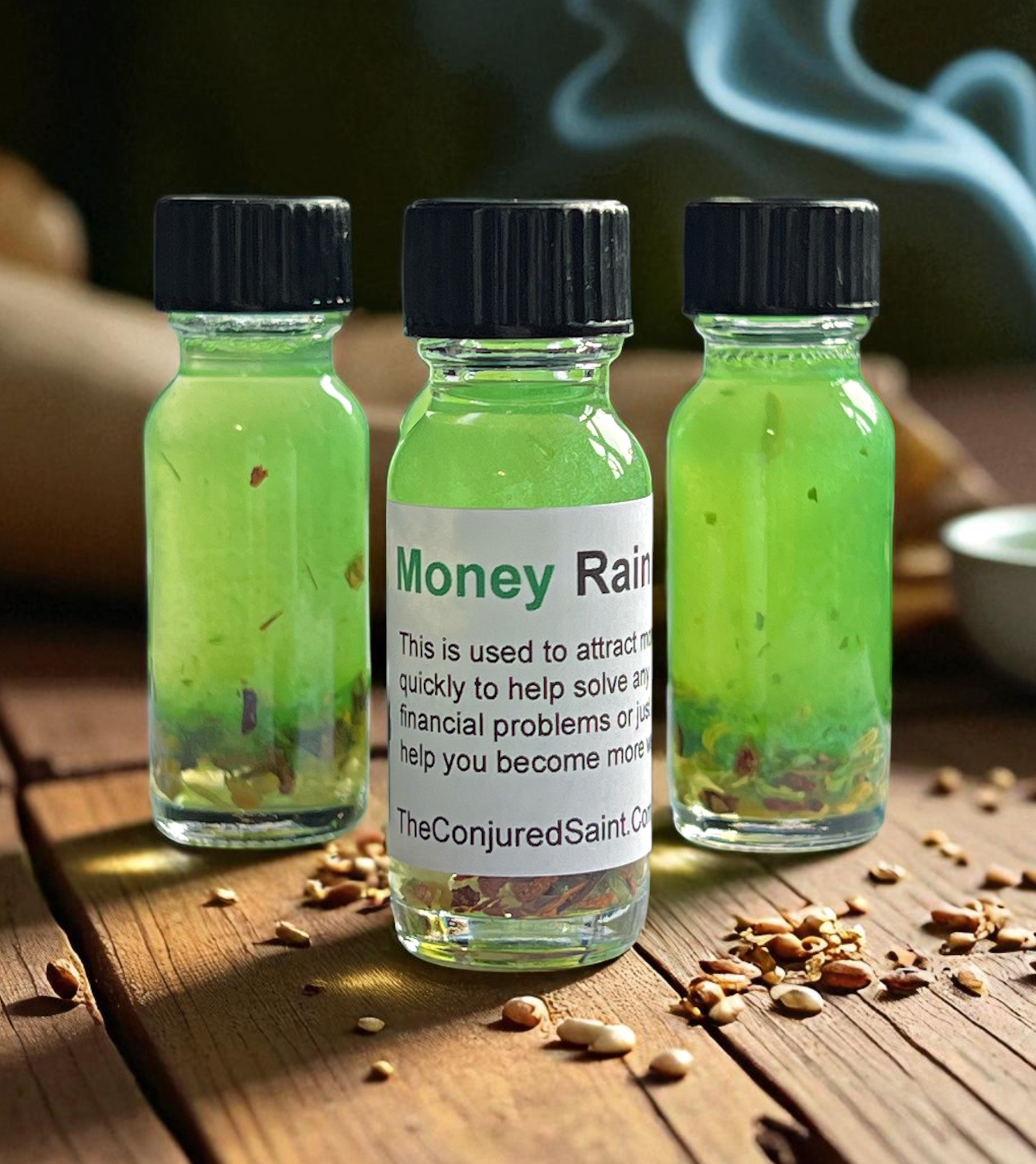Money Rain Oil- Draw Real Money, Prosperity, Abundance, Cash & Debt Relief