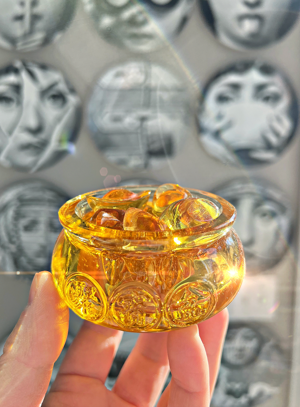 Thumbnail: Feng Shui Pot of Wealth -SMALL- Endless Wealth, Increases Investments and Money