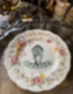 Vintage Religious Praying Hands Altar Offering Plate