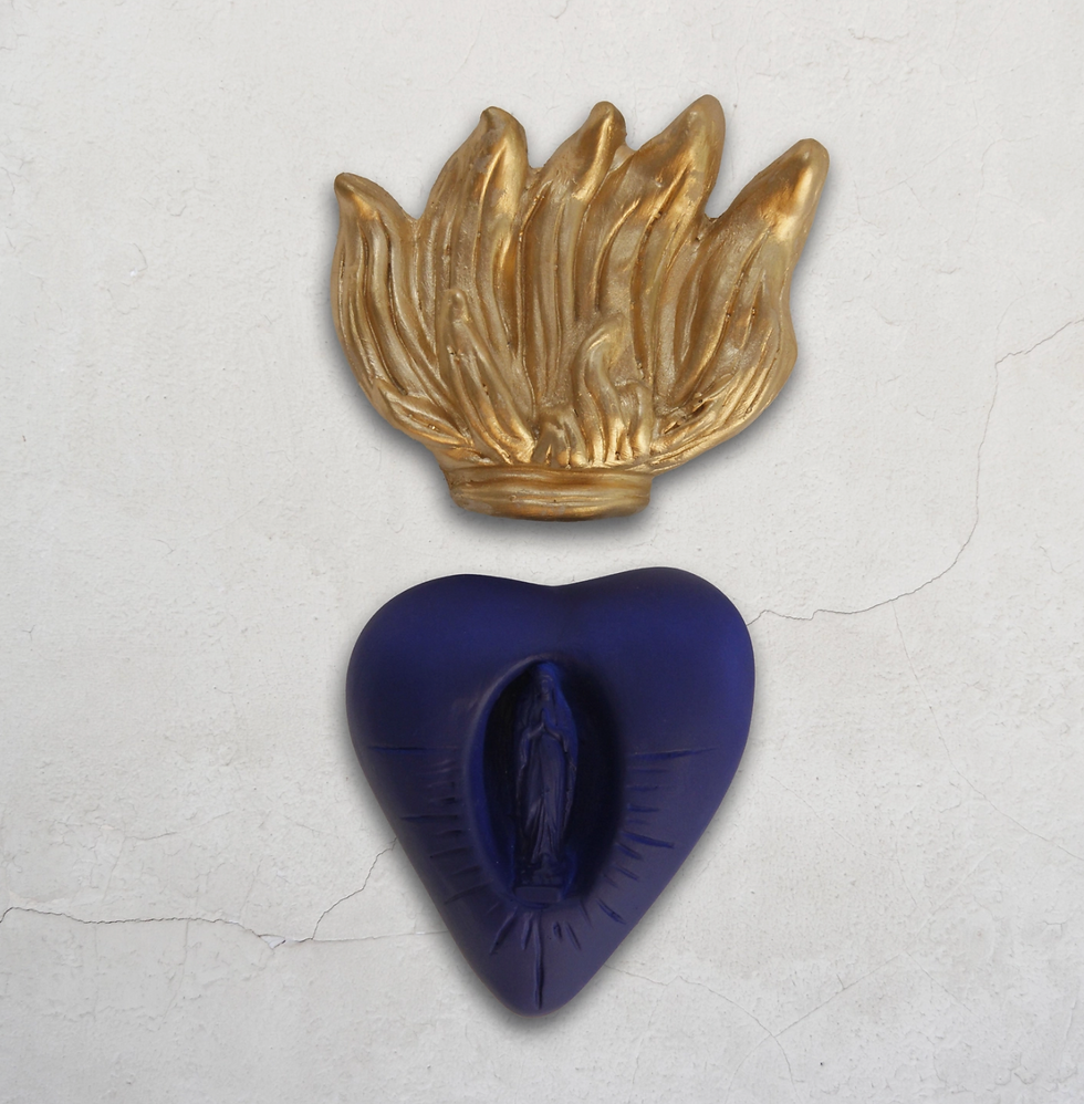 Thumbnail: Wish Granted Ex-votos- Indigo - Good Luck & House Blessings