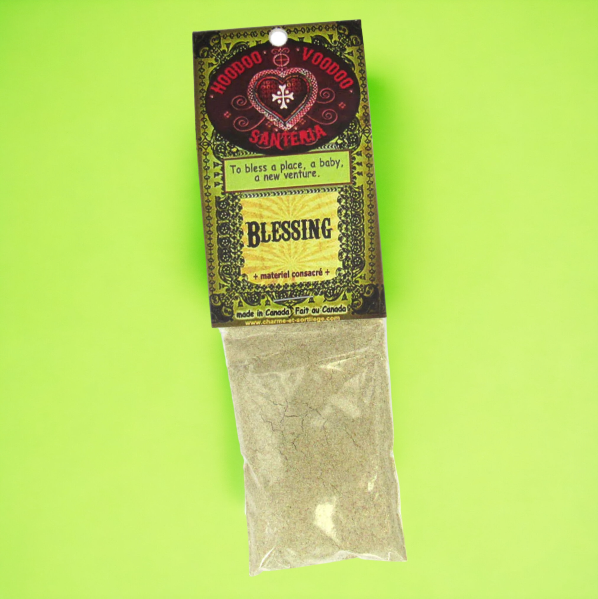 Blessing Powder - For House Blessings, Candles, Tools Etc.