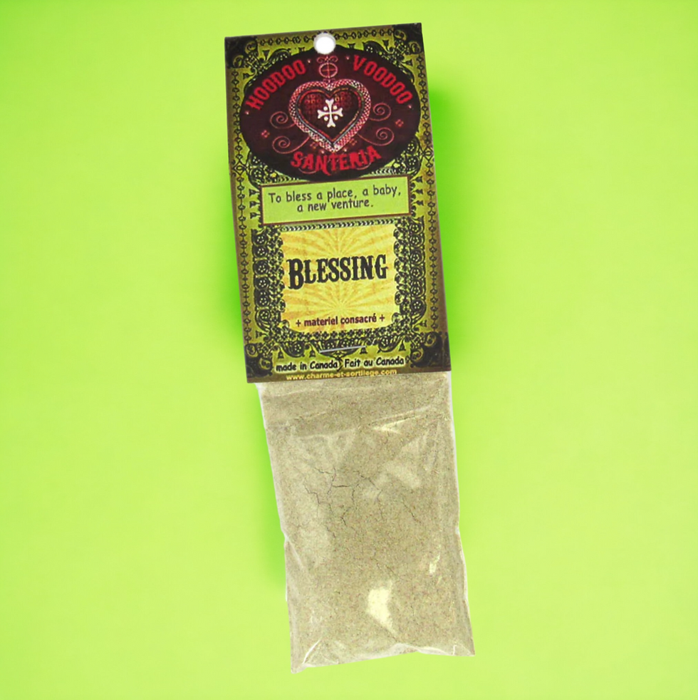 Blessing Powder - For House Blessings, Candles, Tools Etc.