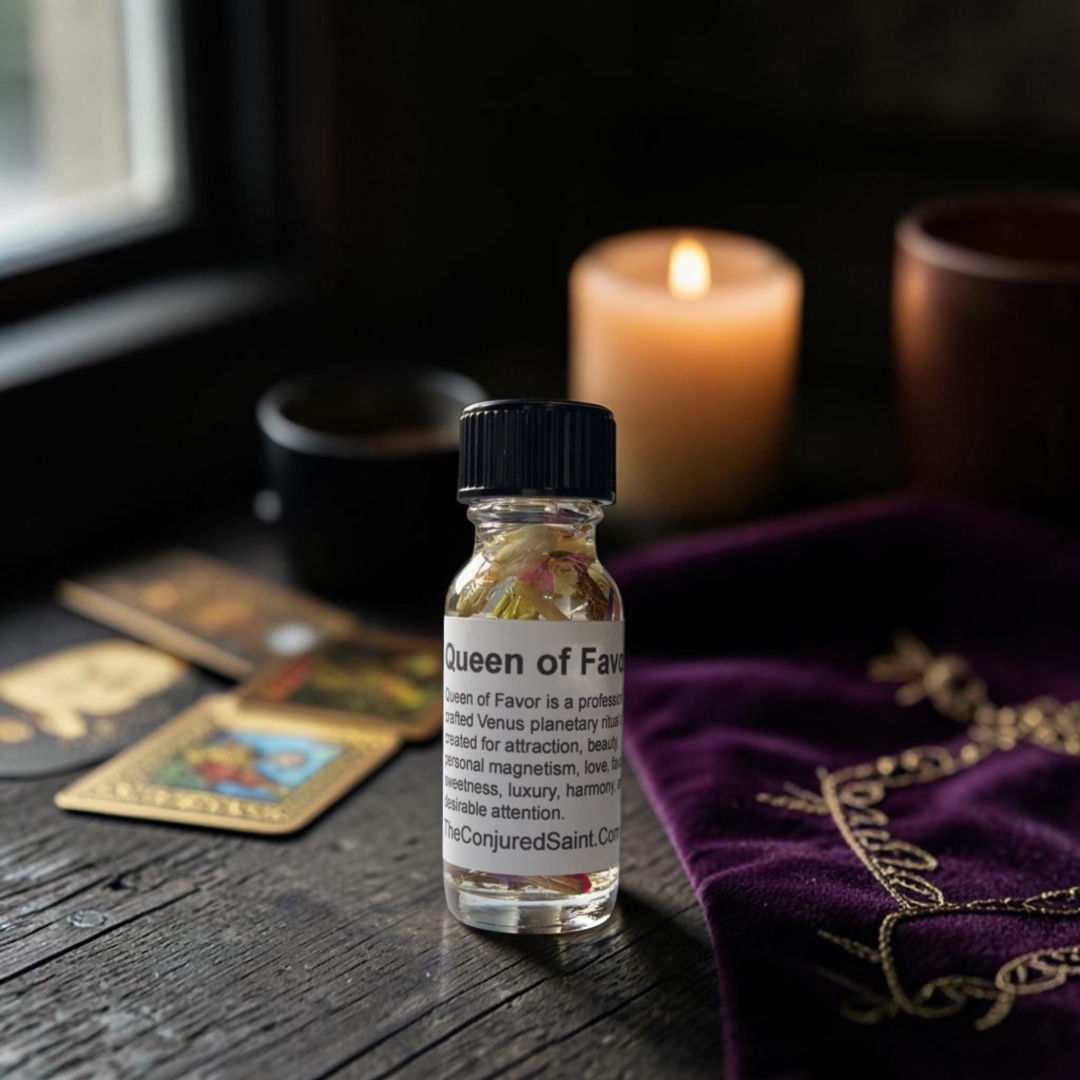 Queen of Favor Oil - Attraction • Beauty • Love • Favor • Luxury
