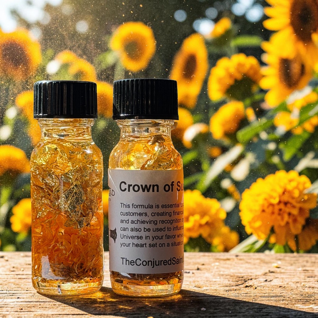 Crown of Success Oil - High Success, Drawing, Road Opening, Opportunity Enhancer