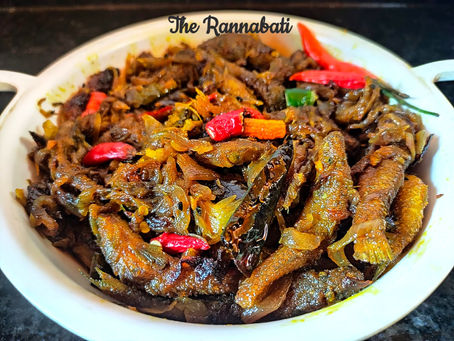 পেঁয়াজে - ভাজা - ভাজা - বেলেমাছ