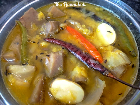 এঁচোড় - মটরডাল | Enchor - Matardal