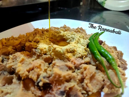 ওল - ভাতে