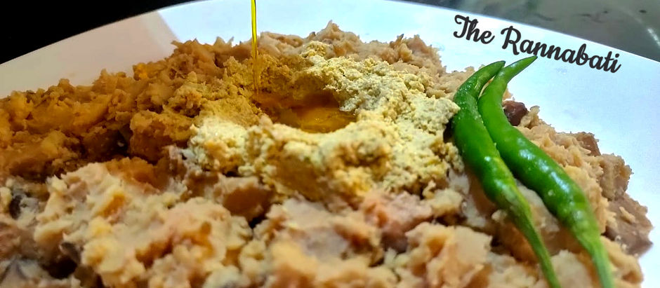 ওল - ভাতে