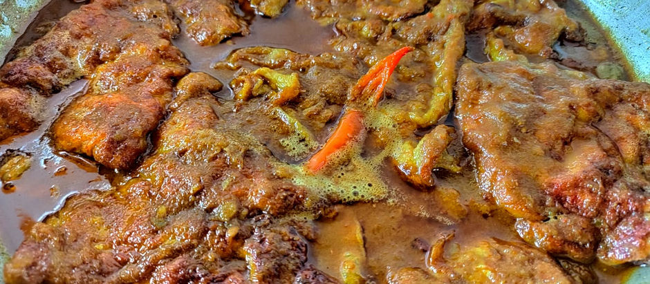 ওমলেটের - কষা কষা - ঝাল (Egg - Omelet - Curry)